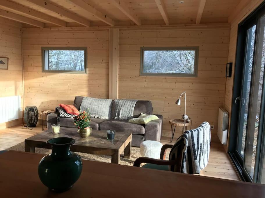 Maison De Bois En Pleine Nature A 20 Min De Beaune Montceau-et-Echarnant Exterior foto